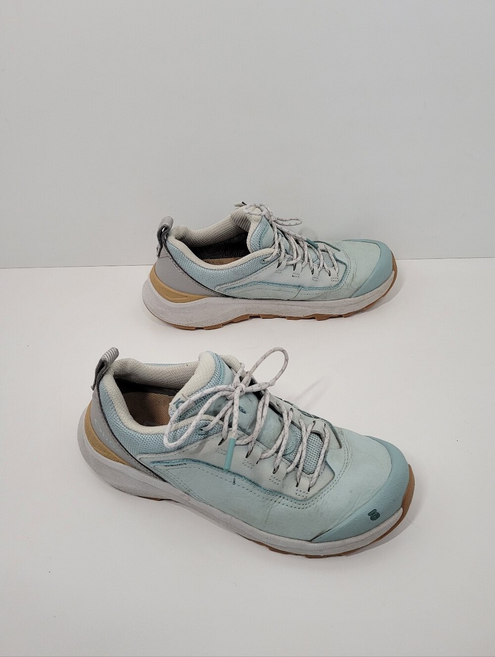 Oboz Cottonwood Low Waterfall Blue Waterproof Trail Hiking Shoes Women Size 8